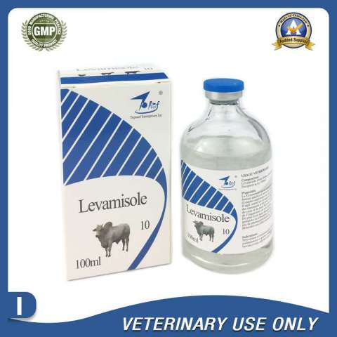 Veterinary Drugs of 10% Levamisole HCl Injection (50ml/100ml)